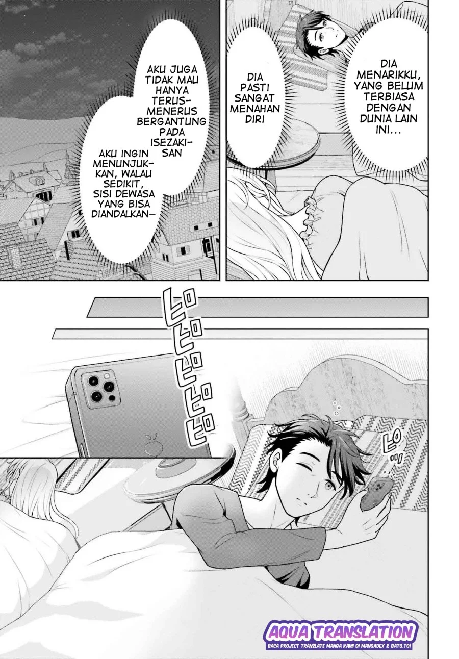 Gokinjo JK Isezaki-san wa Isekaigaeri no Daiseijo Chapter 4 Gambar 14