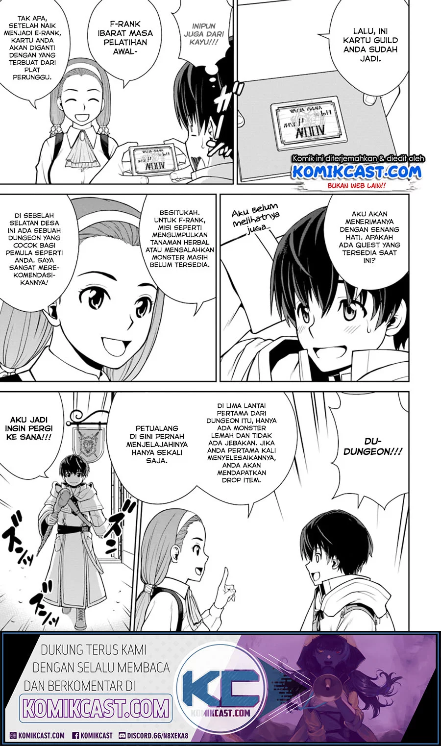 Gokufuri Kyohi Shite Tesaguri Start! Tokka Shinai Healer, Nakama to Wakarete Tabi ni Deru Chapter 2 Gambar 13