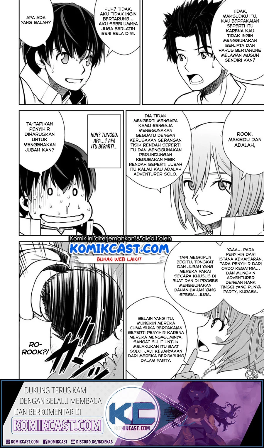 Baca Komik Gokufuri Kyohi Shite Tesaguri Start! Tokka Shinai Healer, Nakama to Wakarete Tabi ni Deru Chapter 4.2 Gambar 1