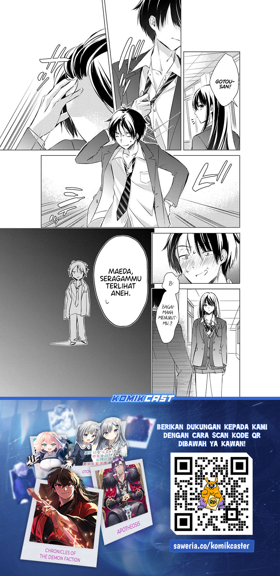 Gotou-san Wants Me To Turn Around Chapter 81 Gambar 5