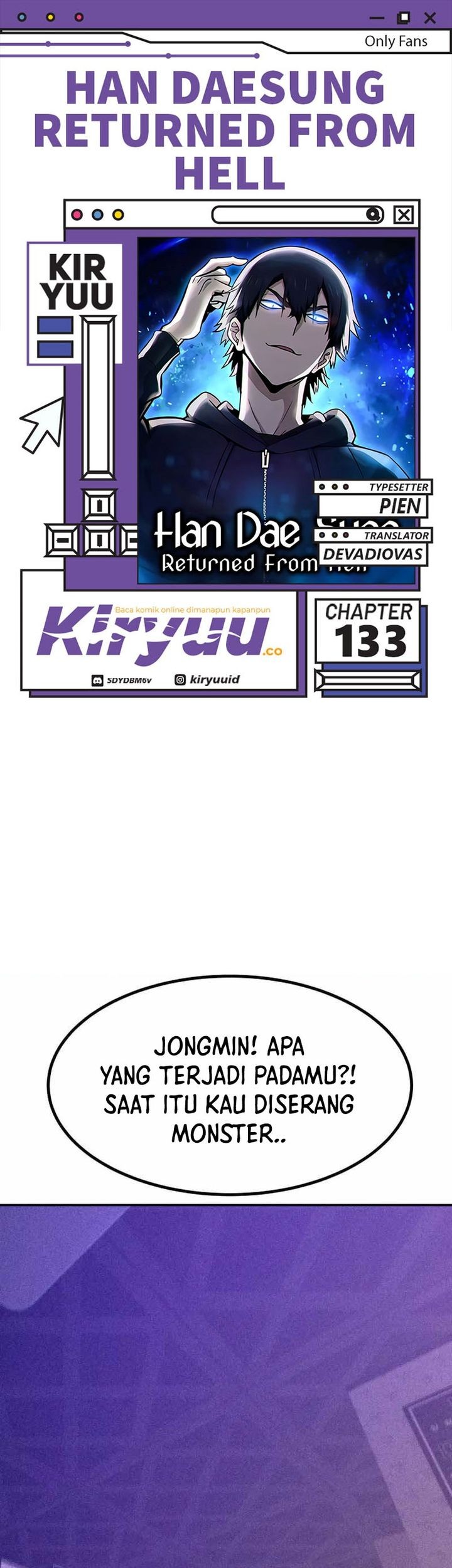 Baca Komik Han Dae Sung Returned From Hell Chapter 133 Gambar 1