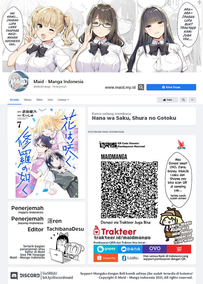 Baca Hana wa Saku, Shura no Gotoku Chapter 28 Gambar 2