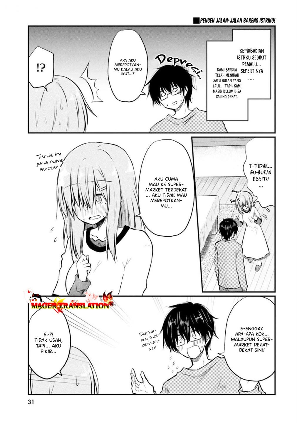 Hazukashigariya no Tsuma to Shinkon Seikatsu Hajimemashita Chapter 2 Gambar 6
