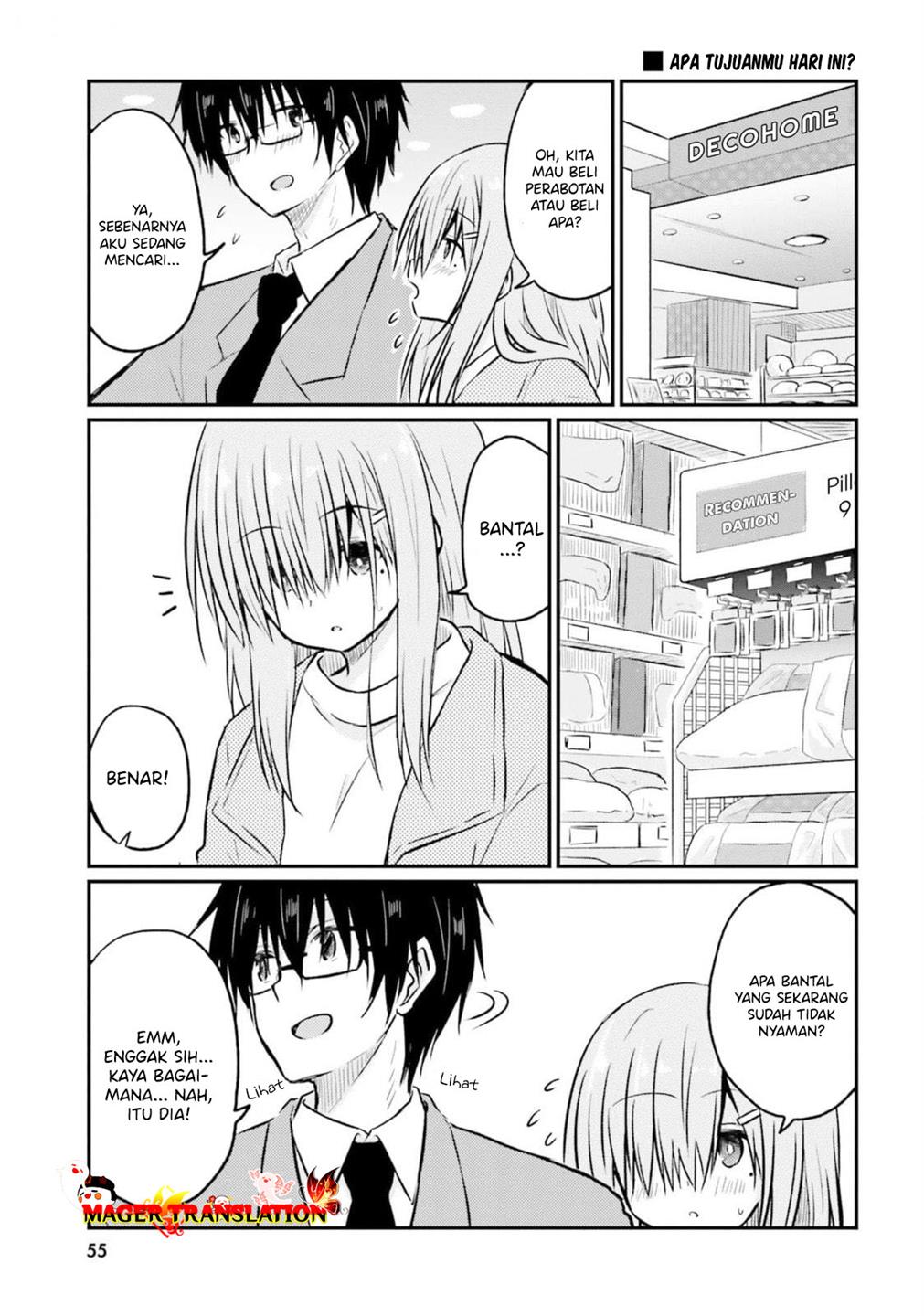 Hazukashigariya no Tsuma to Shinkon Seikatsu Hajimemashita Chapter 3 Gambar 10