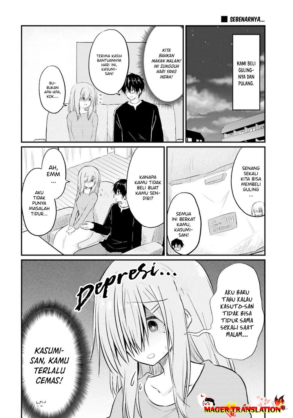 Hazukashigariya no Tsuma to Shinkon Seikatsu Hajimemashita Chapter 3 Gambar 13