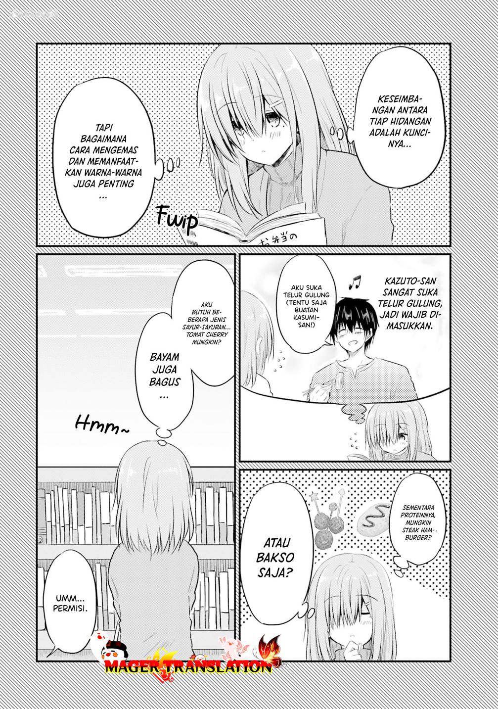 Hazukashigariya no Tsuma to Shinkon Seikatsu Hajimemashita Chapter 4 Gambar 9