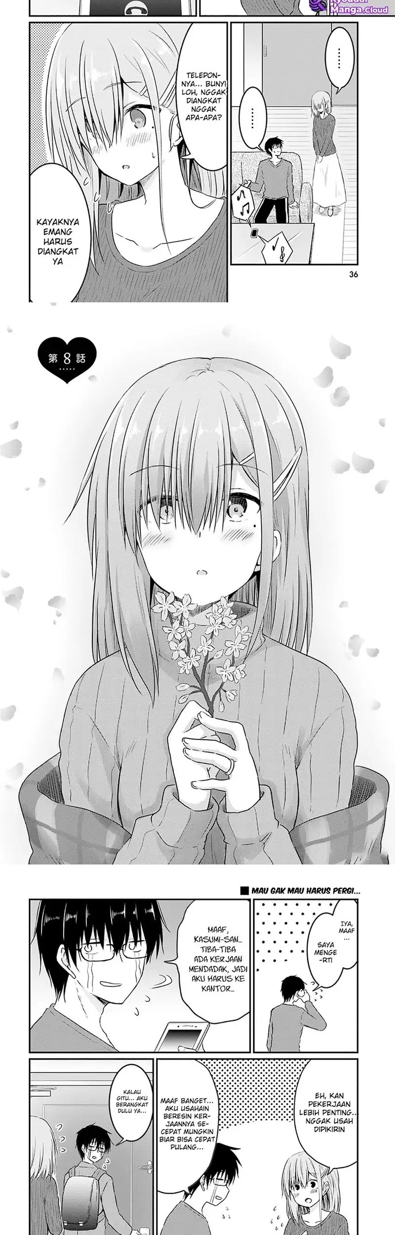 Baca  Hazukashigariya no Tsuma to Shinkon Seikatsu Hajimemashita Chapter 8 Gambar 2