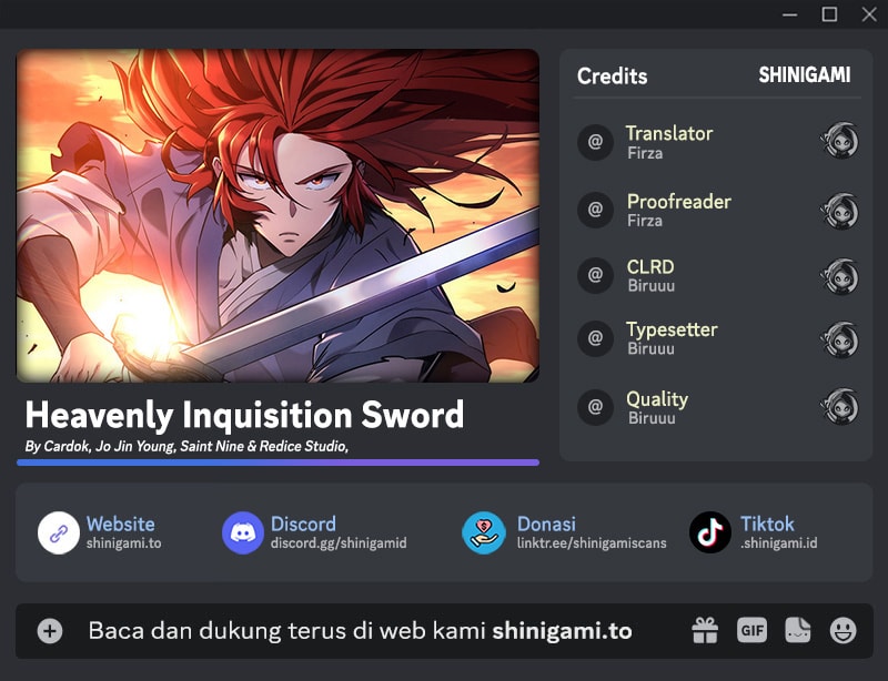 Baca Komik Heavenly Inquisition Sword Chapter 133 Gambar 1