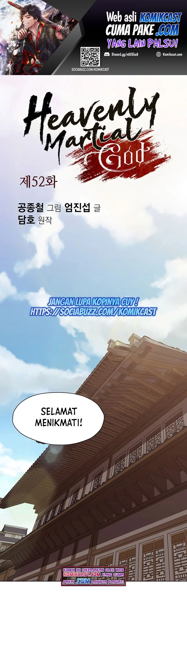 Baca Komik Heavenly Martial God Chapter 52 Gambar 1