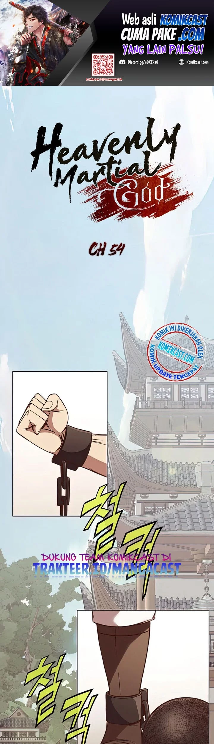 Baca Komik Heavenly Martial God Chapter 54 Gambar 1