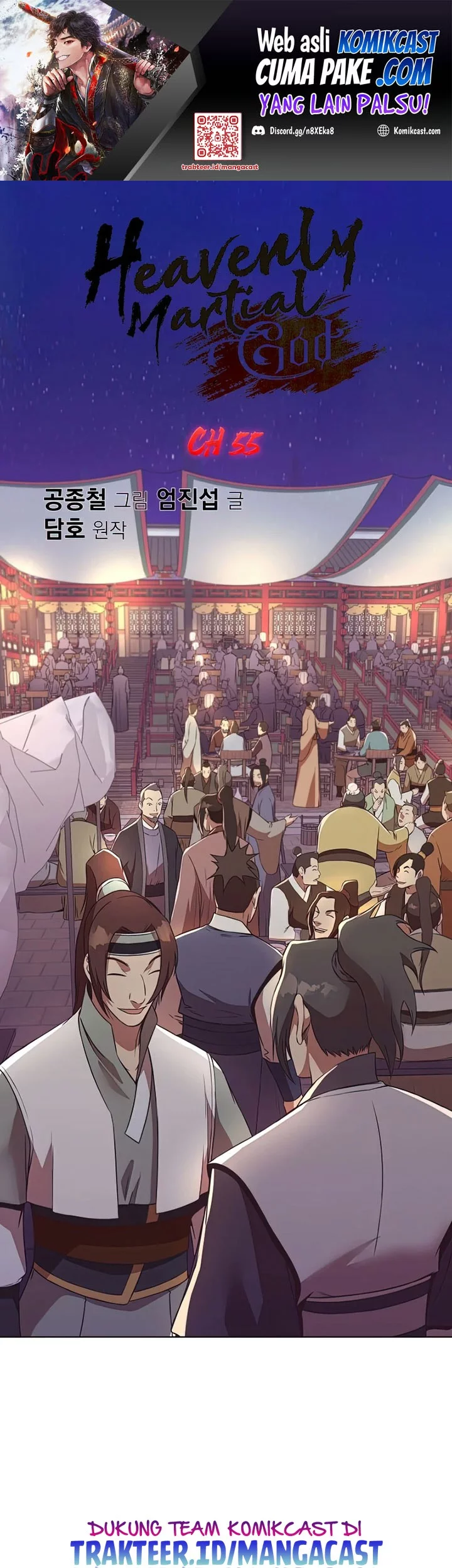 Baca Komik Heavenly Martial God Chapter 55 Gambar 1