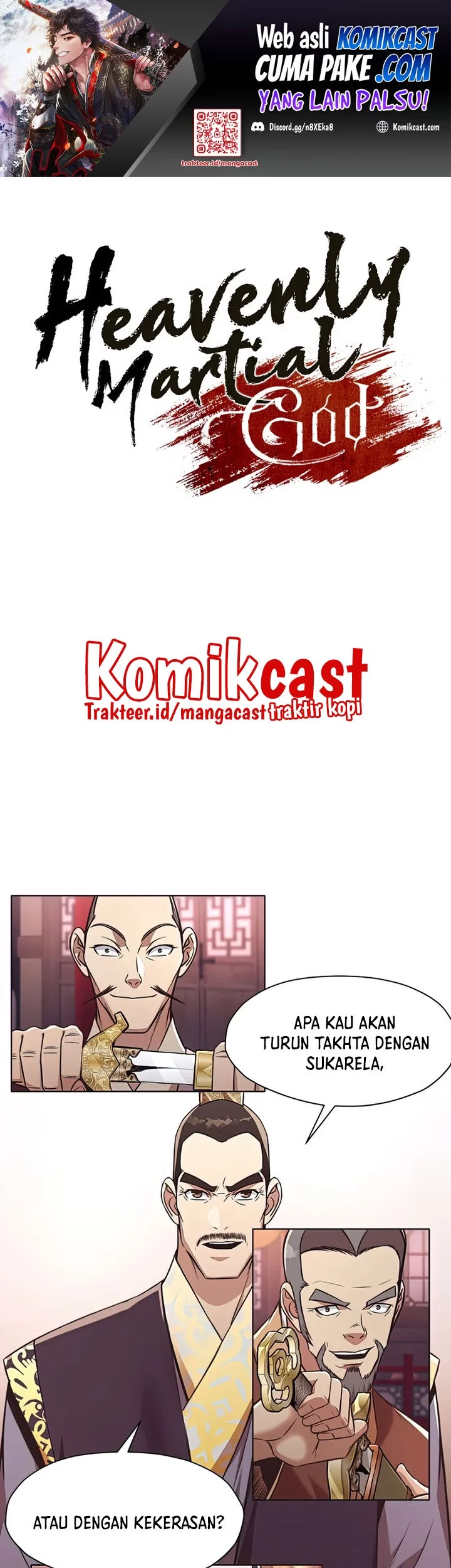 Baca Komik Heavenly Martial God Chapter 56 Gambar 1