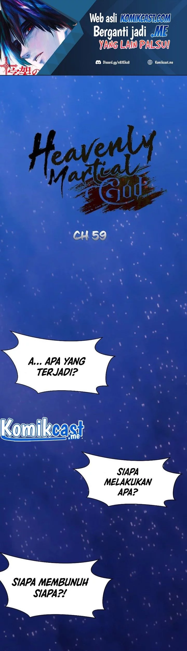 Baca Komik Heavenly Martial God Chapter 59 Gambar 1