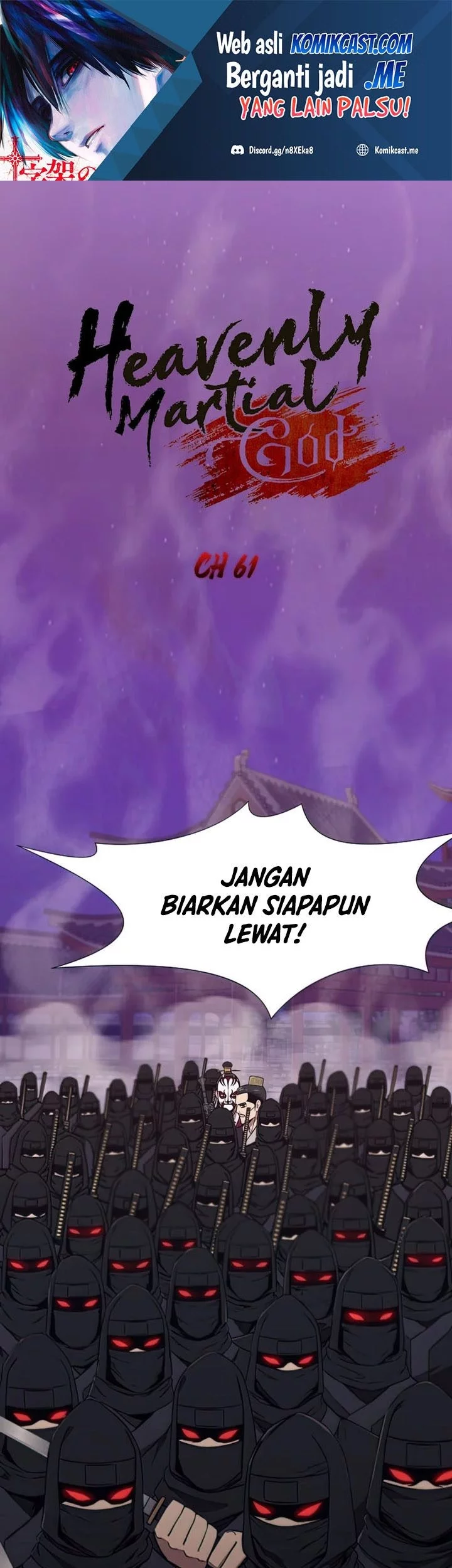 Baca Komik Heavenly Martial God Chapter 61 Gambar 1