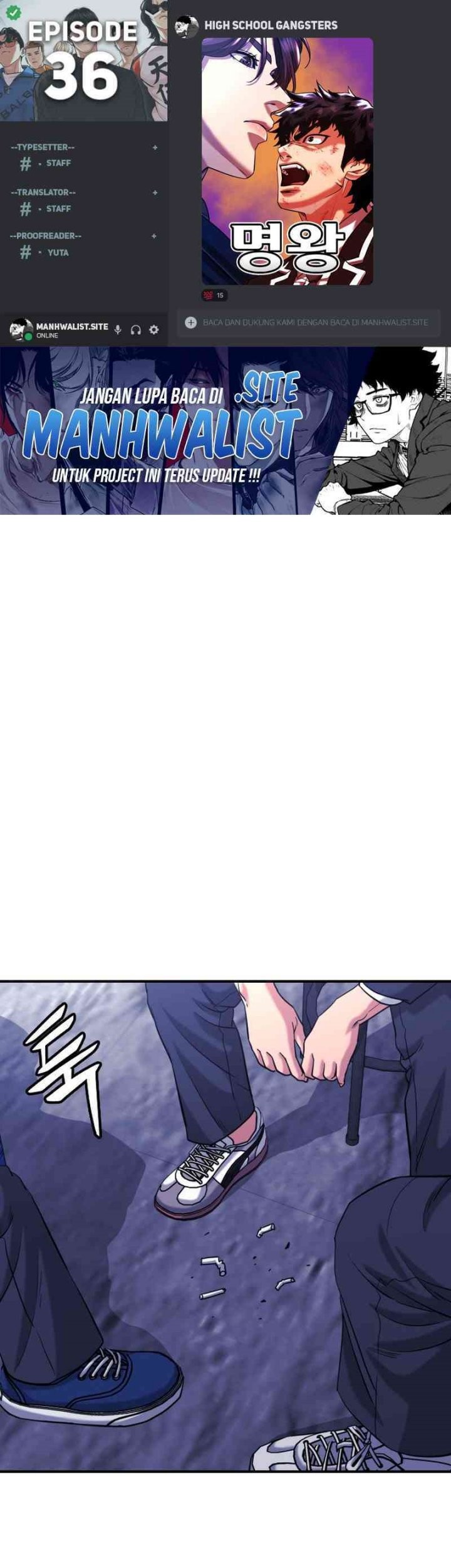 Baca Komik High School Gangsters Chapter 36 Gambar 1