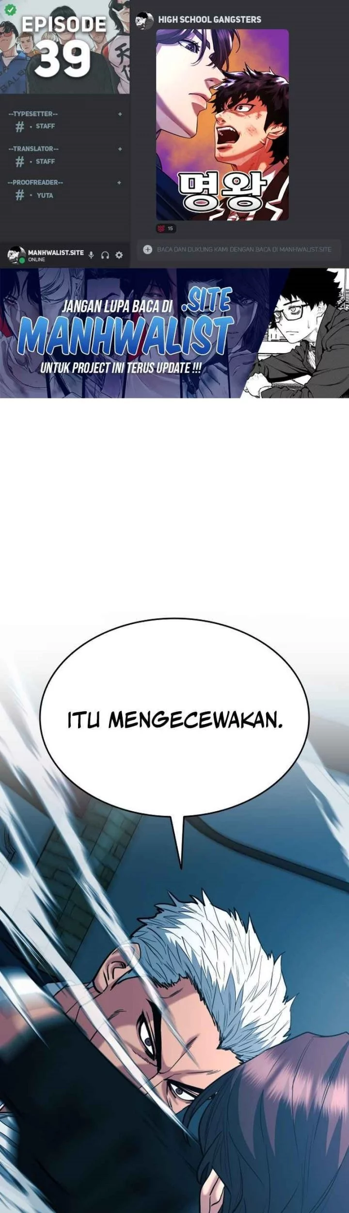 Baca Komik High School Gangsters Chapter 39 Gambar 1