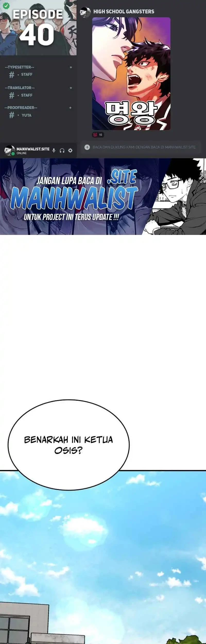 Baca Komik High School Gangsters Chapter 40 Gambar 1