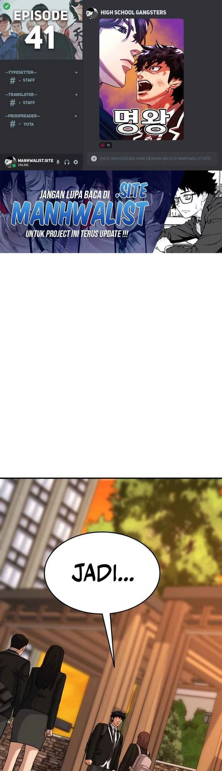 Baca Komik High School Gangsters Chapter 41 Gambar 1