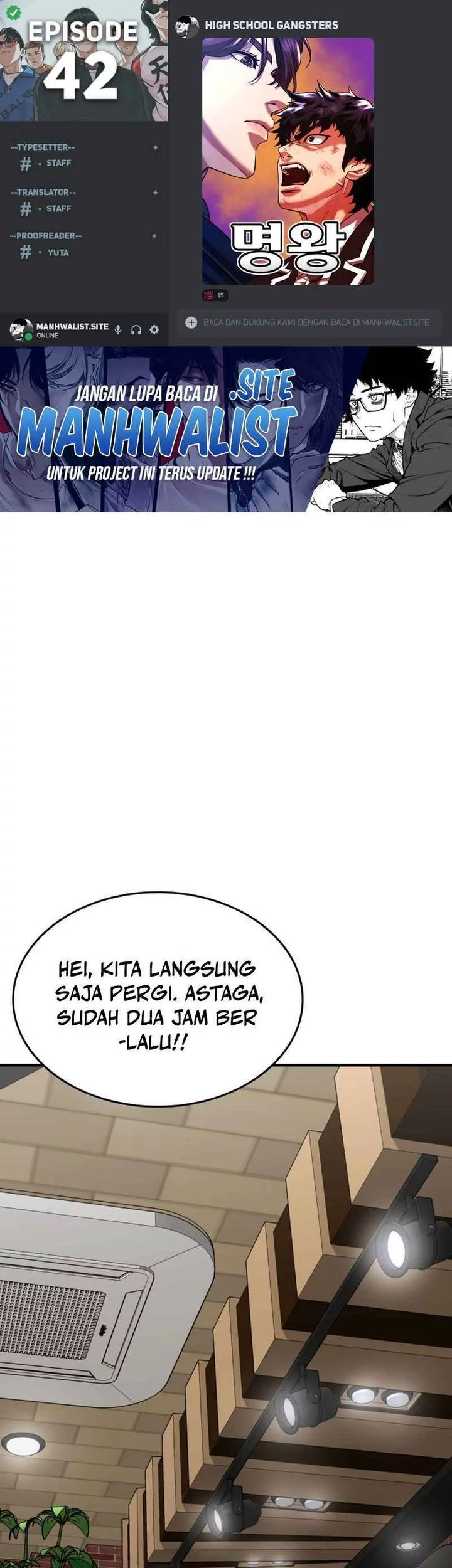 Baca Komik High School Gangsters Chapter 42 Gambar 1