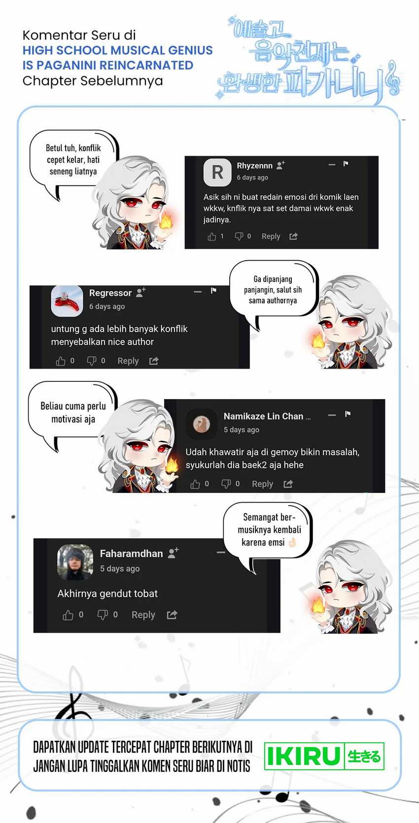 High School Musical Genius Is Paganini Reincarnated Chapter 52 Gambar 78
