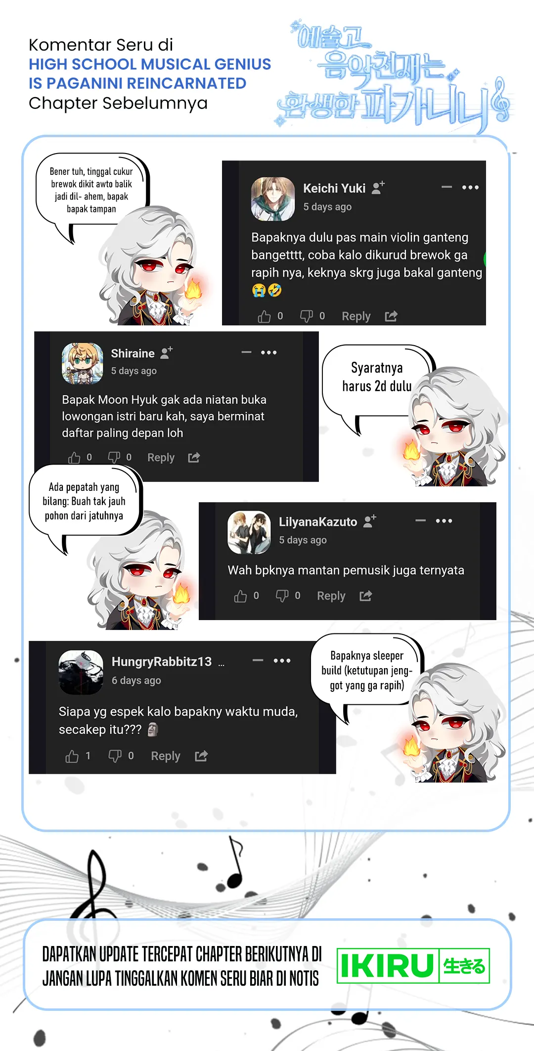 High School Musical Genius Is Paganini Reincarnated Chapter 53 Gambar 70