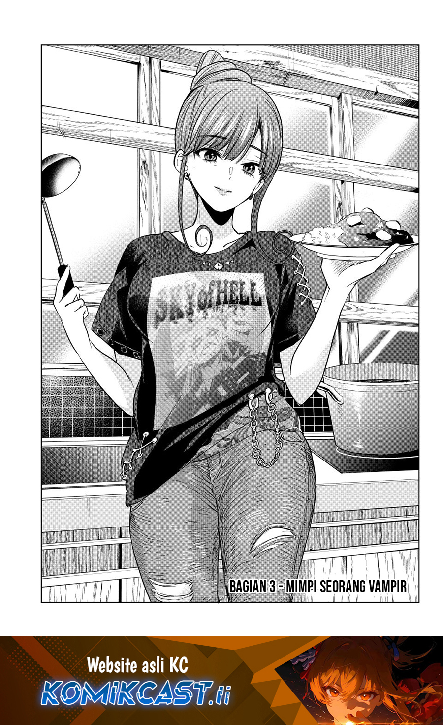 Baca Komik Hiiragi-san Chi no Kyuuketsu Jijou Chapter 34 Gambar 1