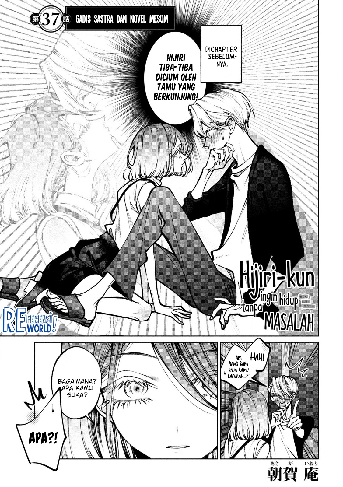 Baca Hijiri-kun wa Kiyoku Ikitai Chapter 37 Gambar 2