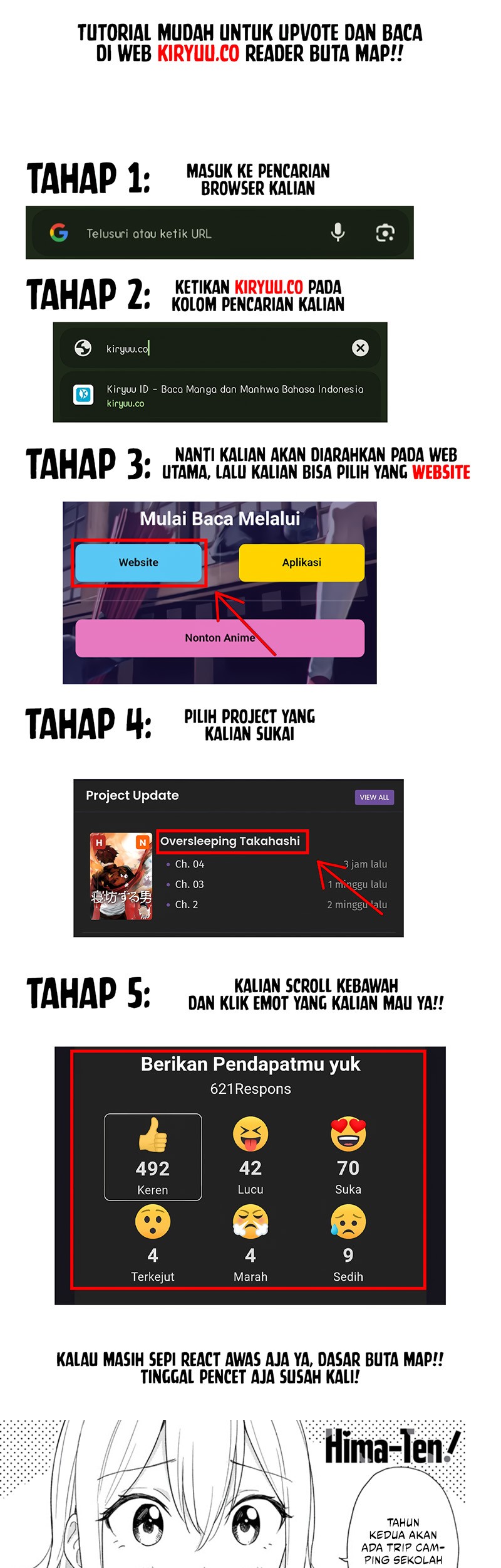 Baca Komik Hima-Ten! Chapter 18 Gambar 1