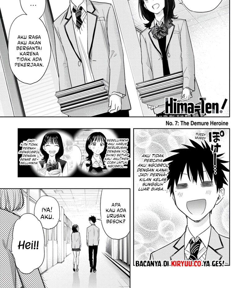 Baca  Hima-Ten! Chapter 7 Gambar 2
