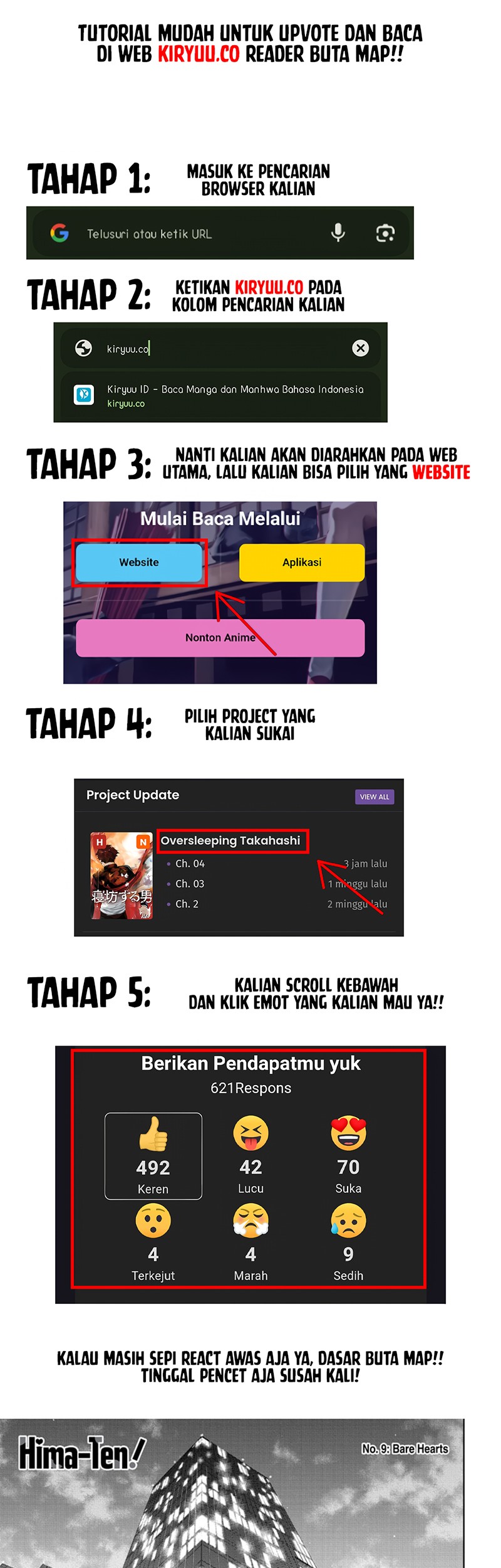 Baca Komik Hima-Ten! Chapter 9 Gambar 1