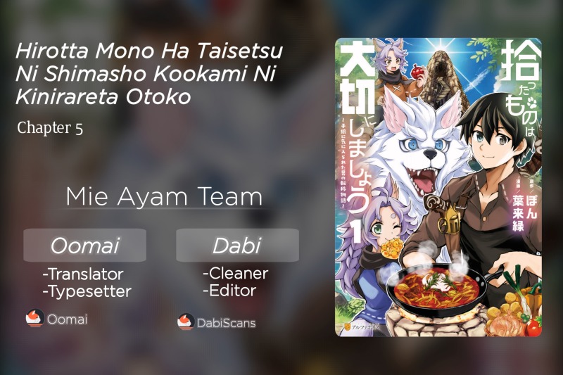 Baca Komik Hirotta Mono Ha Taisetsu Ni Shimasho Kookami Ni Kinirareta Otoko No Teni Monogatari Chapter 5 Gambar 1