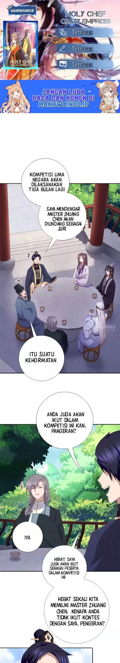 Baca Komik Holy Chef, Crazy Empress Chapter 122 Gambar 1