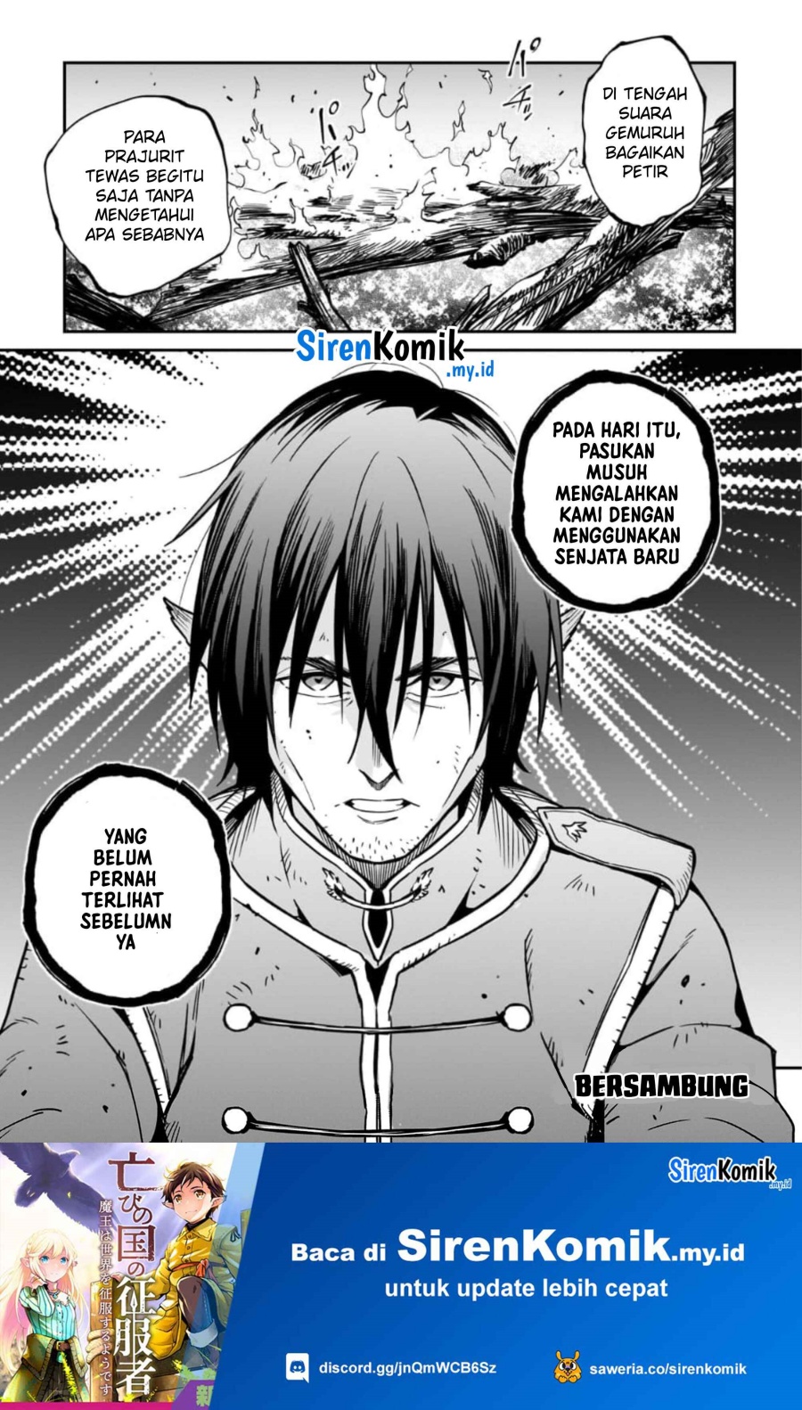 Horobi no Kuni no Seifukusha – Maou wa Sekai wo Seifuku suru you desu Chapter 33 Gambar 33