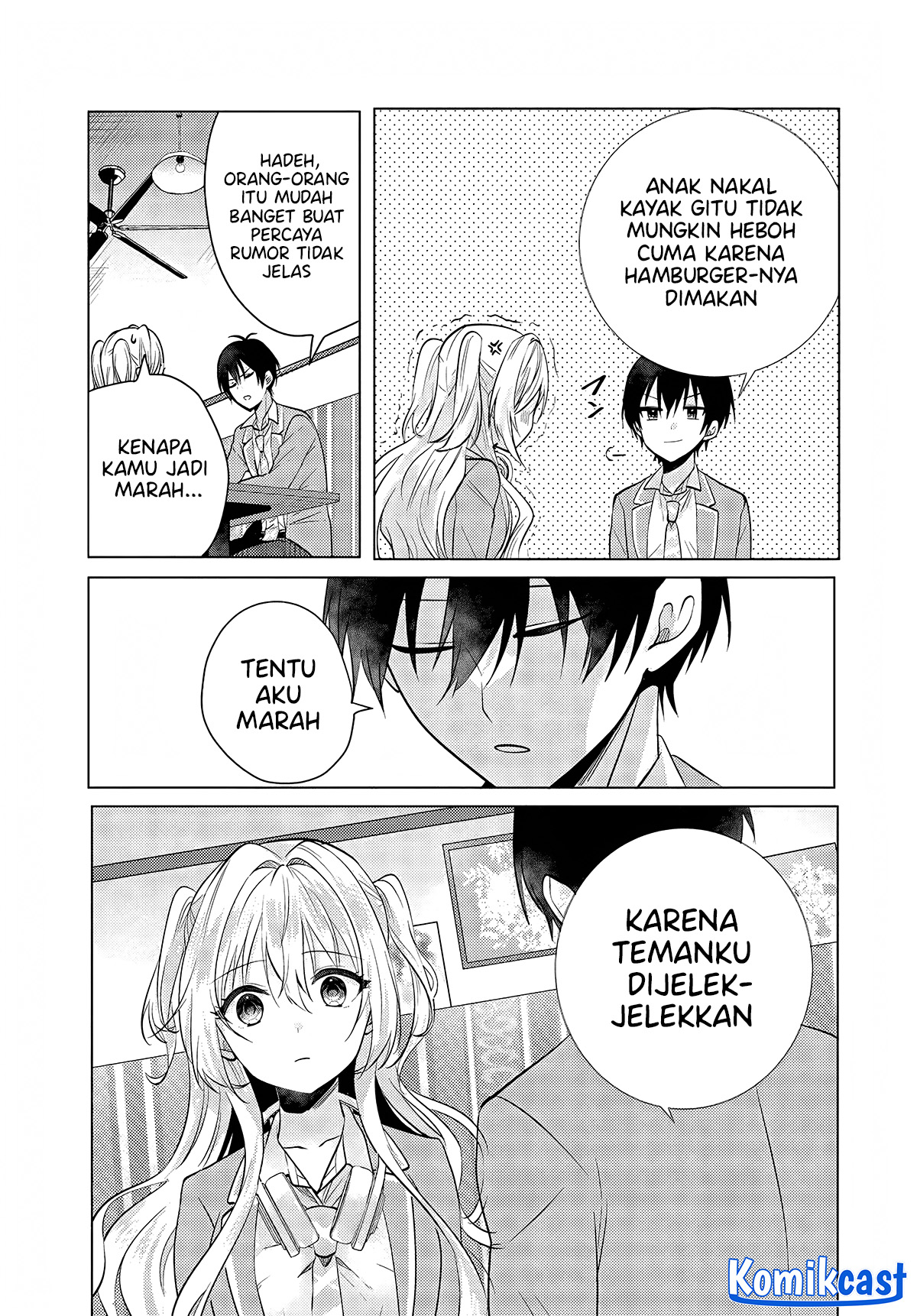 Houkago, Famiresu de, Kurasu no Ano Ko to Chapter 4 Gambar 11