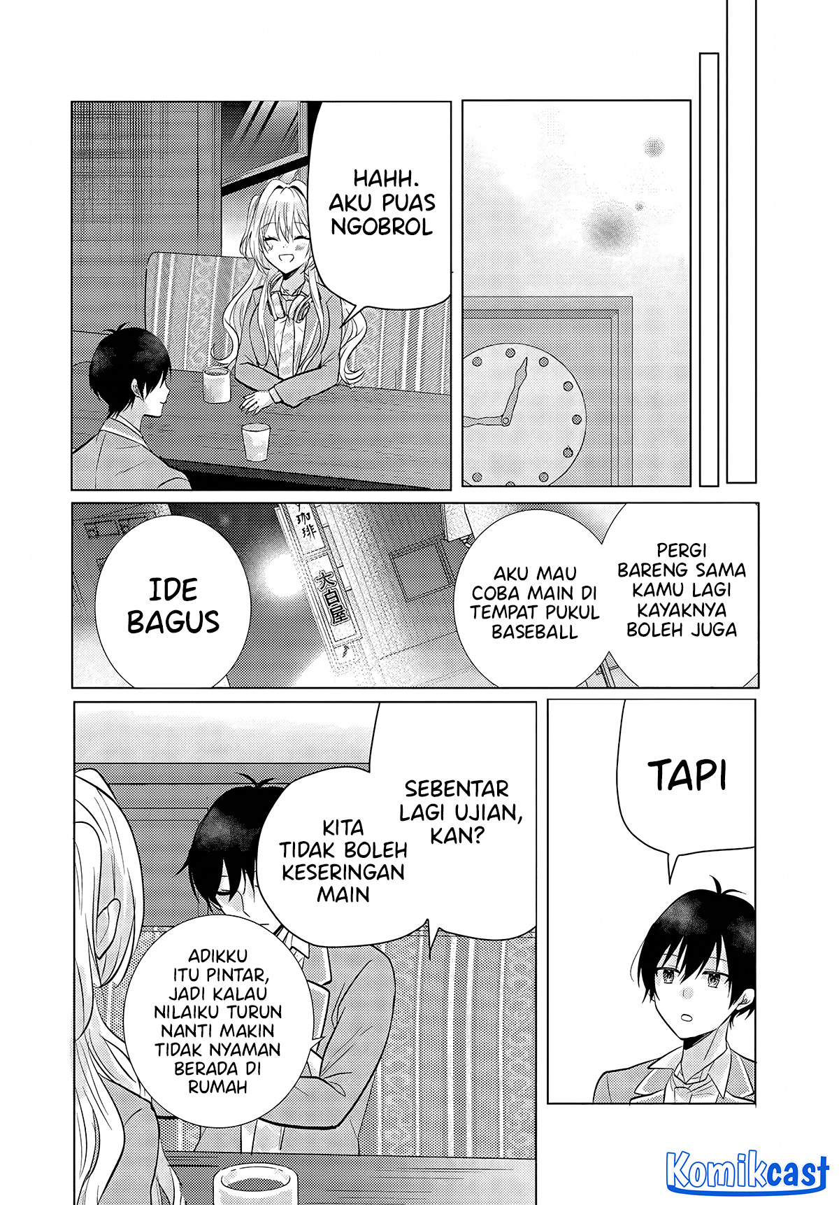 Houkago, Famiresu de, Kurasu no Ano Ko to Chapter 4 Gambar 14