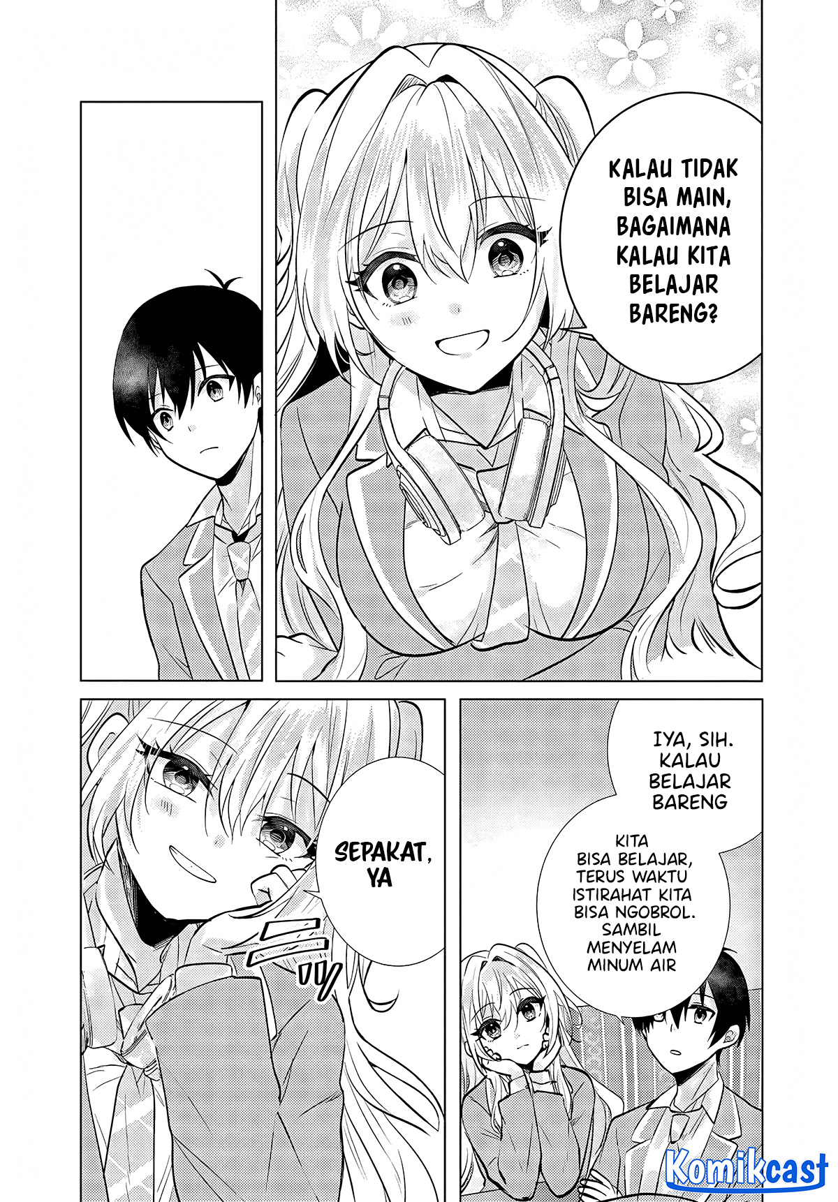 Houkago, Famiresu de, Kurasu no Ano Ko to Chapter 4 Gambar 15