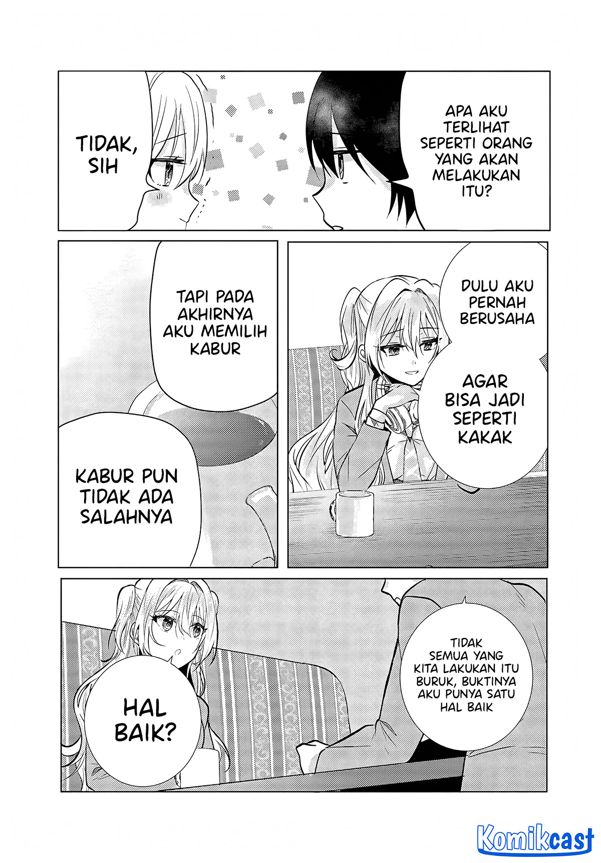 Houkago, Famiresu de, Kurasu no Ano Ko to Chapter 4 Gambar 17
