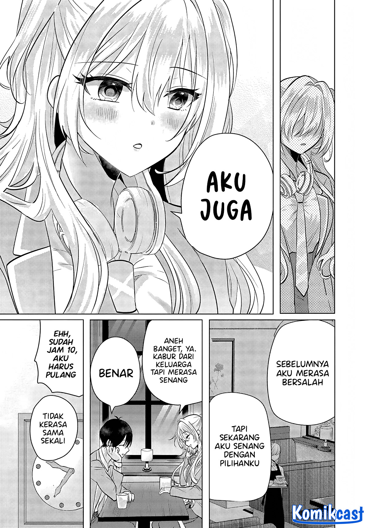 Houkago, Famiresu de, Kurasu no Ano Ko to Chapter 4 Gambar 19