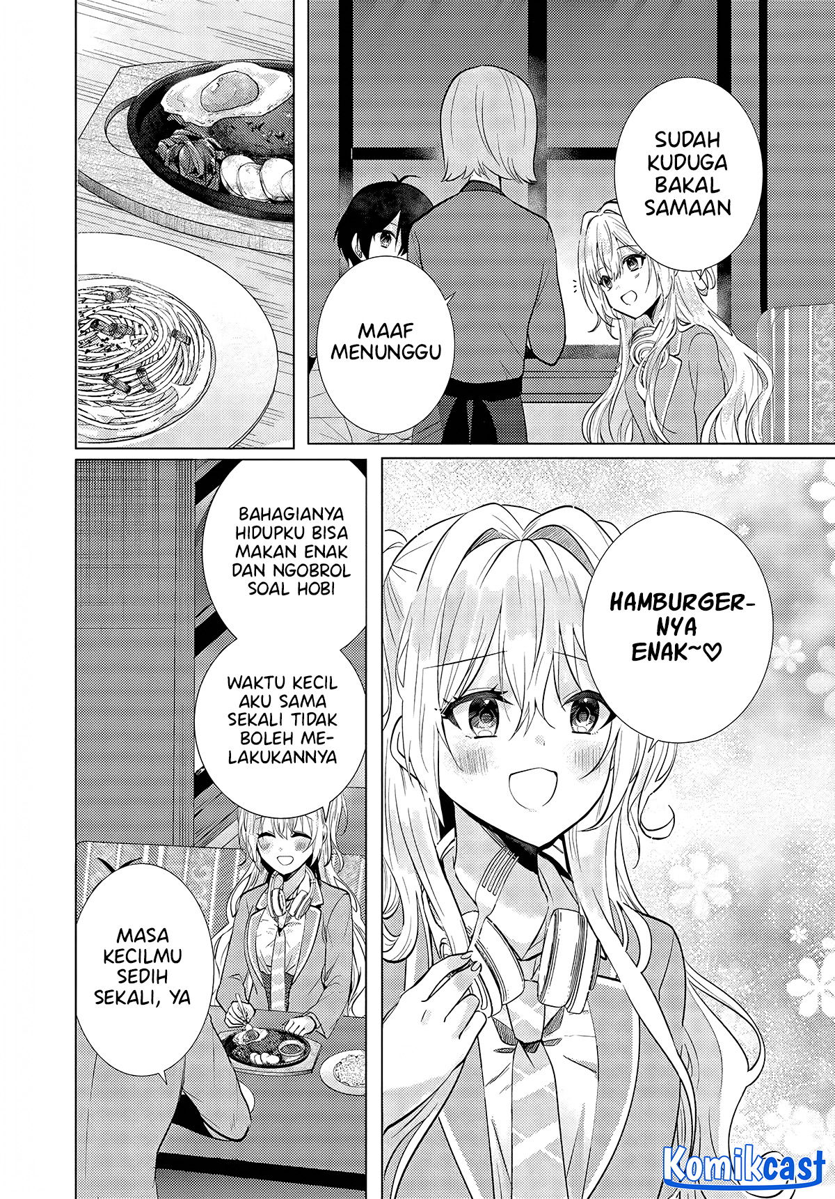 Houkago, Famiresu de, Kurasu no Ano Ko to Chapter 4 Gambar 4
