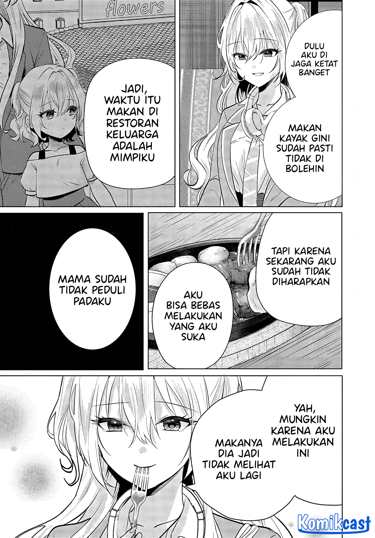 Houkago, Famiresu de, Kurasu no Ano Ko to Chapter 4 Gambar 5