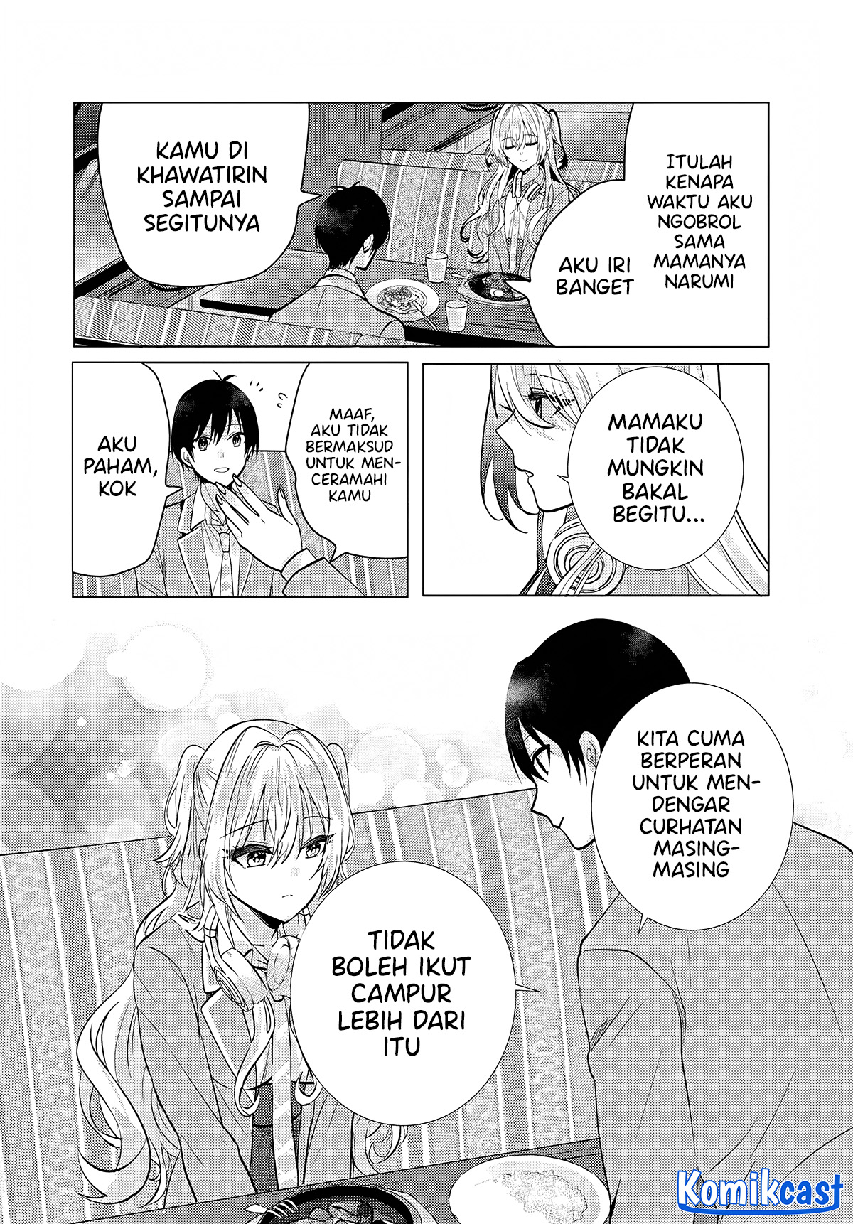 Houkago, Famiresu de, Kurasu no Ano Ko to Chapter 4 Gambar 6