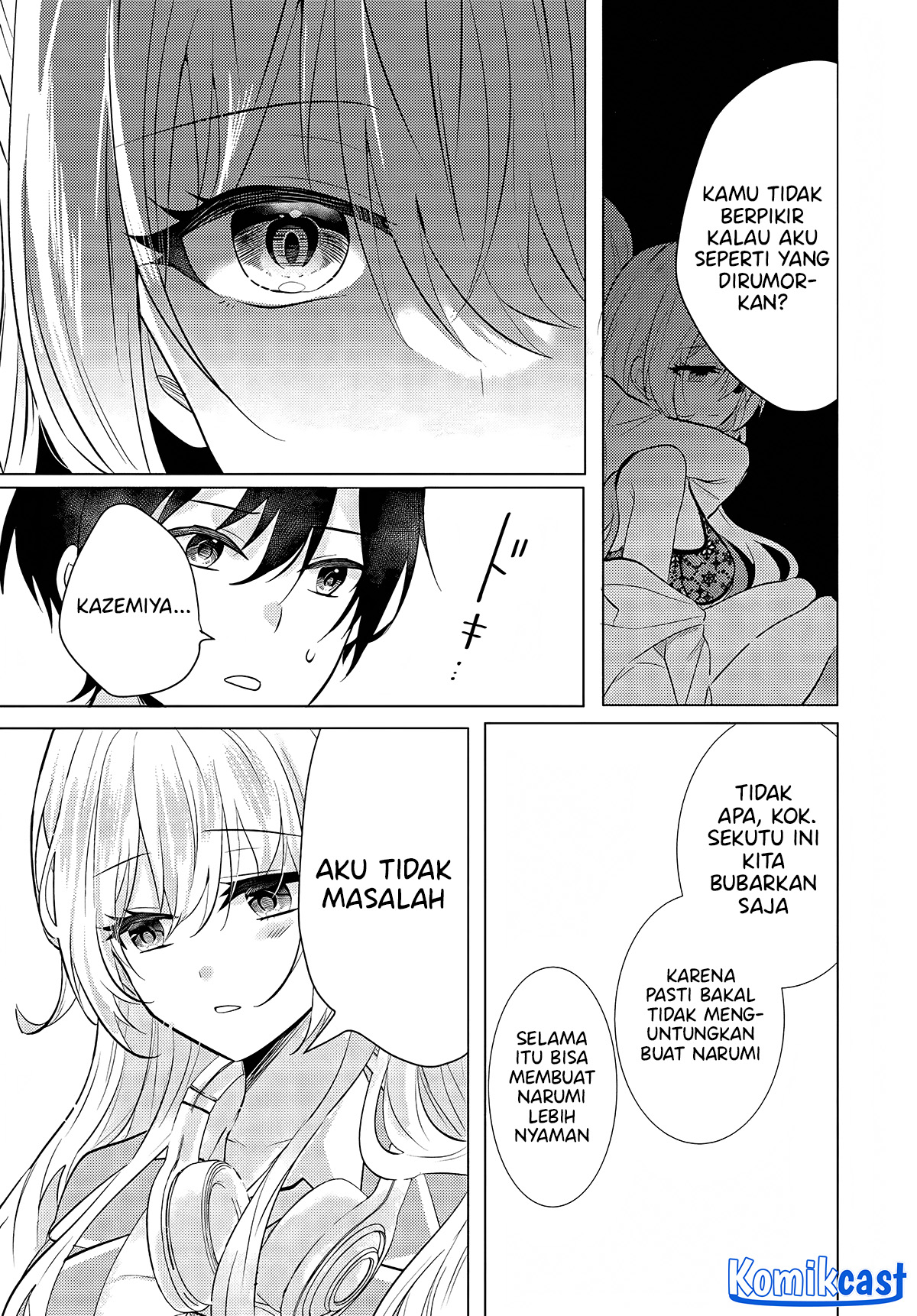 Houkago, Famiresu de, Kurasu no Ano Ko to Chapter 4 Gambar 9