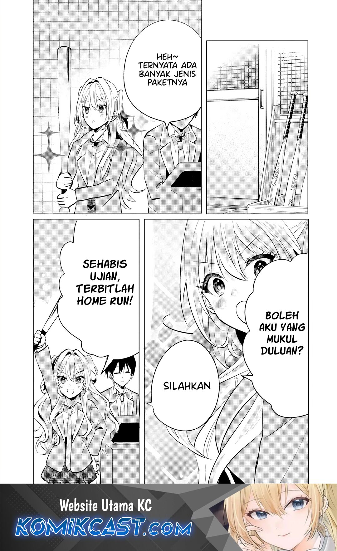 Baca Komik Houkago, Famiresu de, Kurasu no Ano Ko to Chapter 6.2 Gambar 1