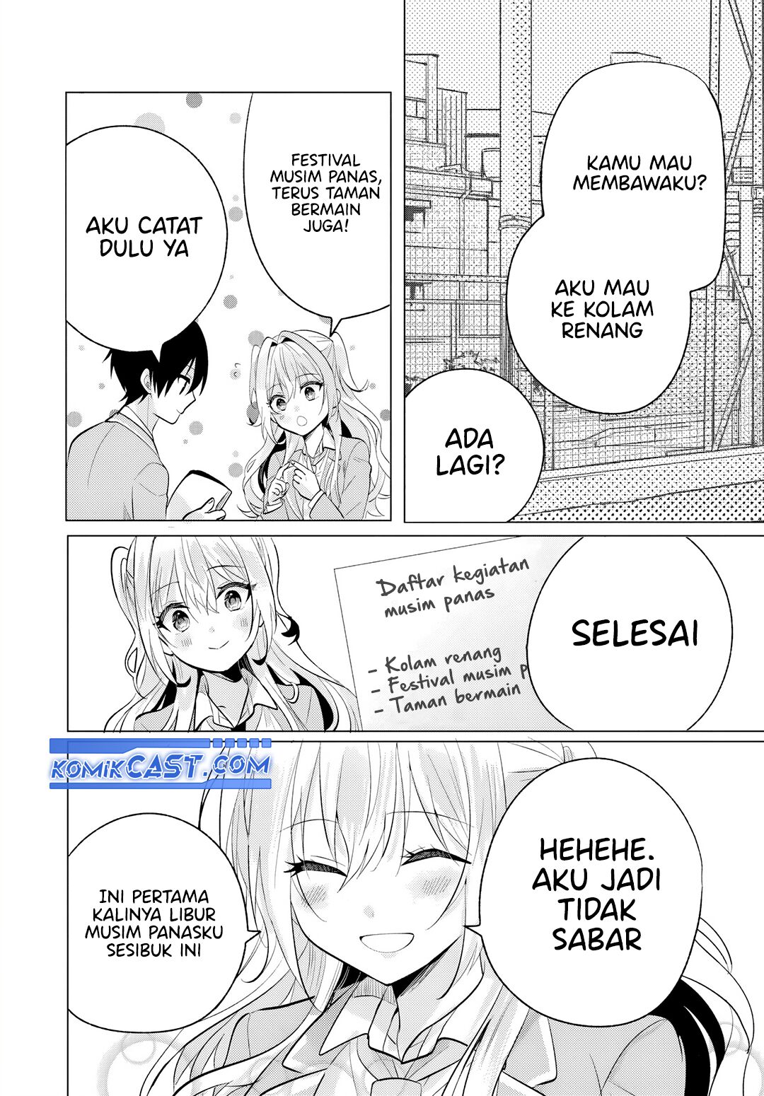 Houkago, Famiresu de, Kurasu no Ano Ko to Chapter 6.2 Gambar 10