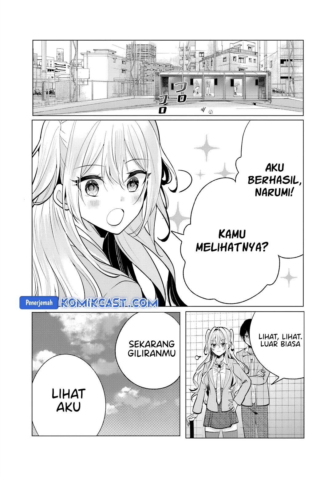Houkago, Famiresu de, Kurasu no Ano Ko to Chapter 6.2 Gambar 3