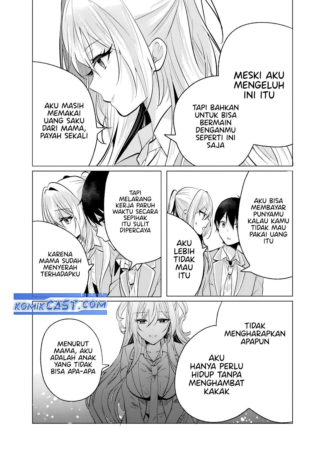 Houkago, Famiresu de, Kurasu no Ano Ko to Chapter 6.2 Gambar 7
