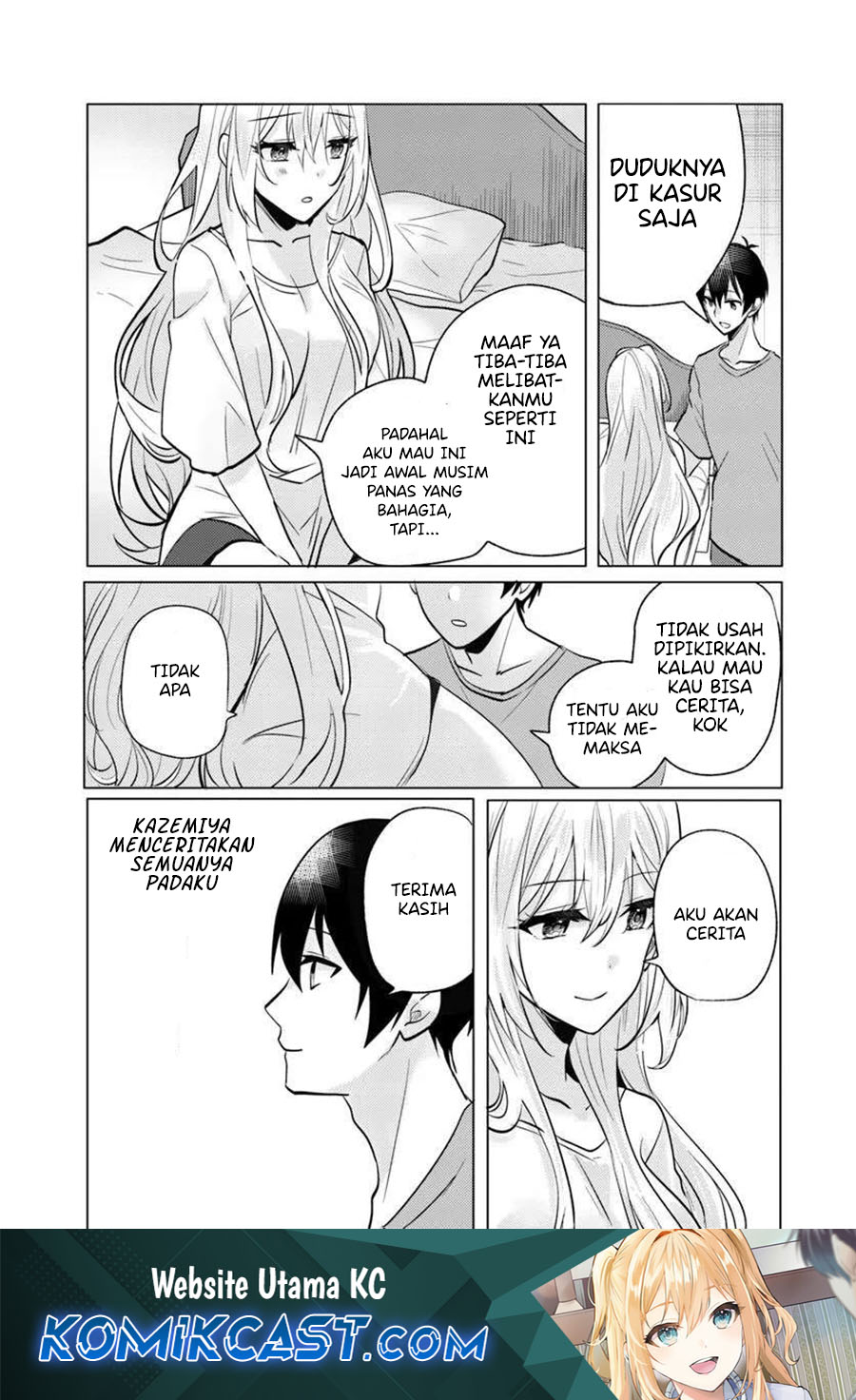 Baca Komik Houkago, Famiresu de, Kurasu no Ano Ko to Chapter 7.2 Gambar 1