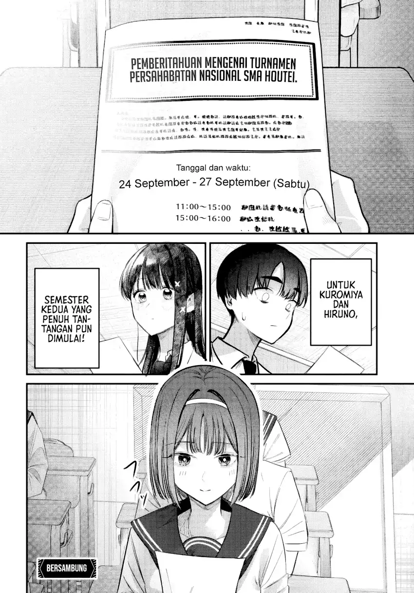 Houkago no Idol ni wa Himitsu ga aru Chapter 34 Gambar 17