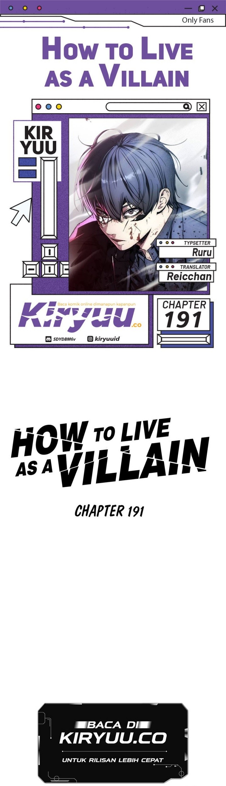 Baca Komik How to Live as a Villain Chapter 191 Gambar 1