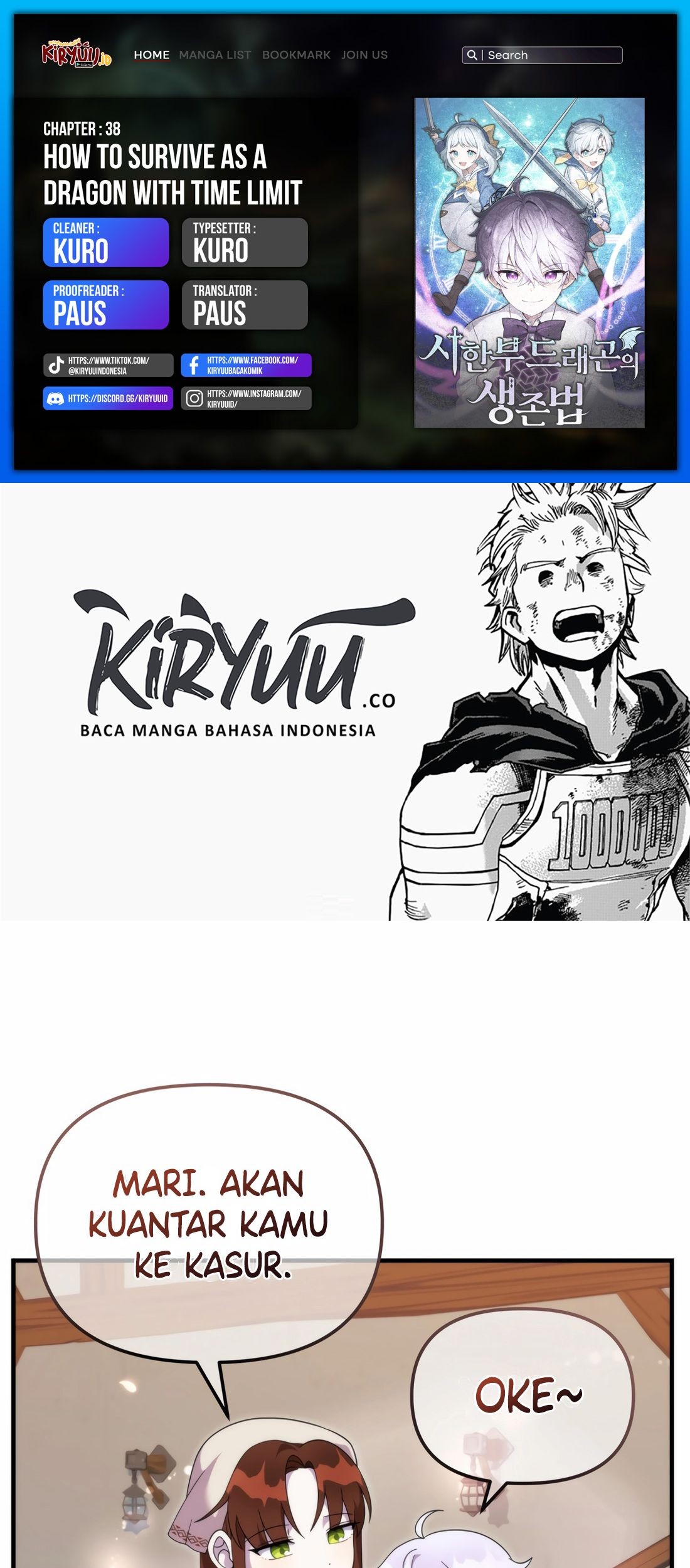 Baca Komik How To Survive As A Terminally Ill Dragon Chapter 38 Gambar 1